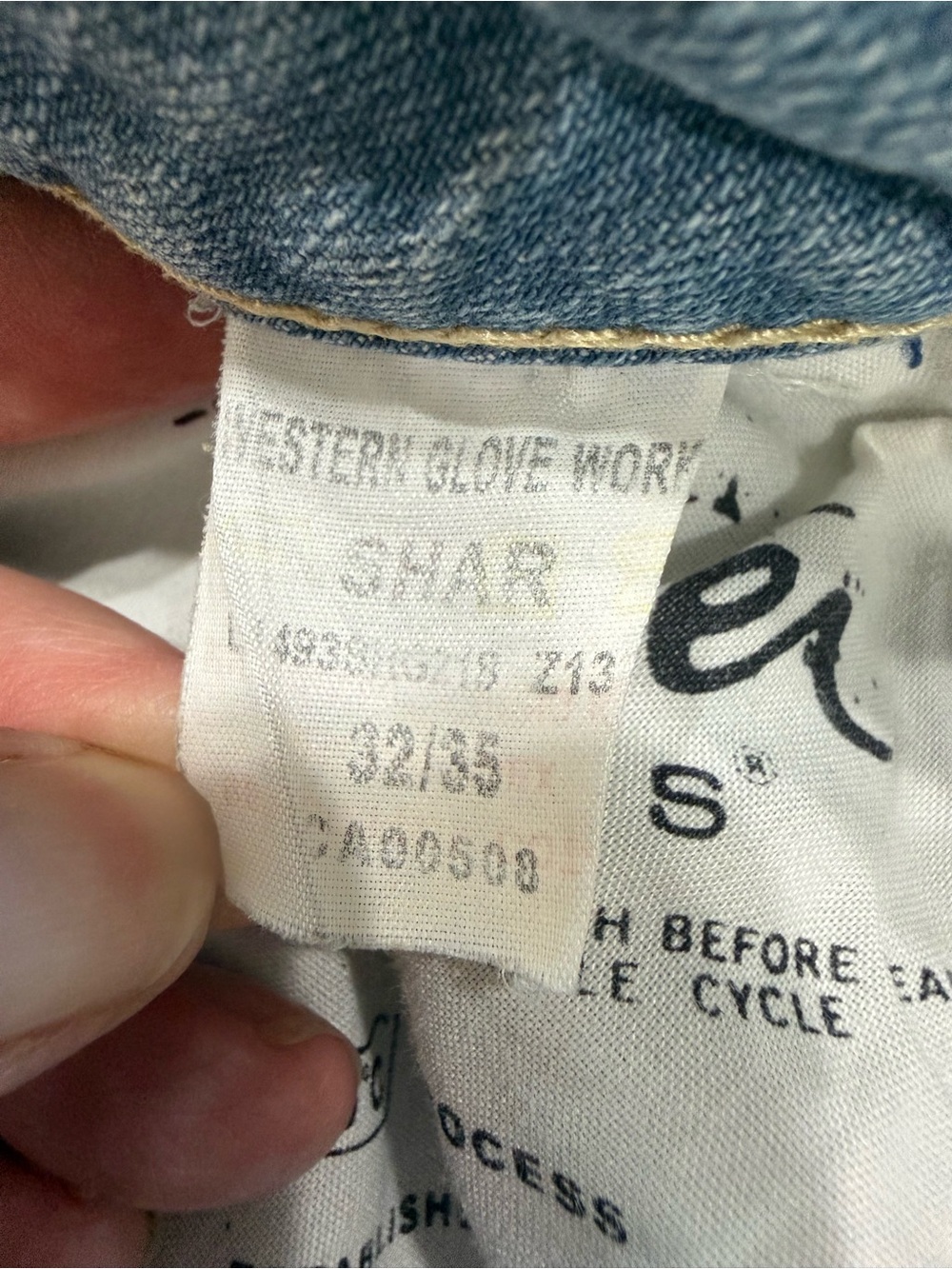 Women's Vintage Silver Jeans Bootcut with Signature Pocket Stitch Size 32/35 - Picture 10 of 16
